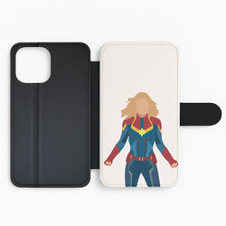 Captain Marvel Flip Phone Case
