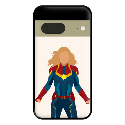 Captain Marvel Phone Case for Google Pixel 7a