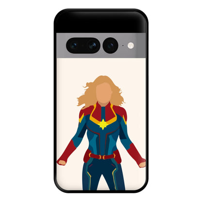 Captain Marvel Phone Case for Google Pixel 7 Pro