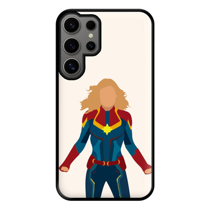 Captain Marvel Phone Case for Galaxy S24 Ultra