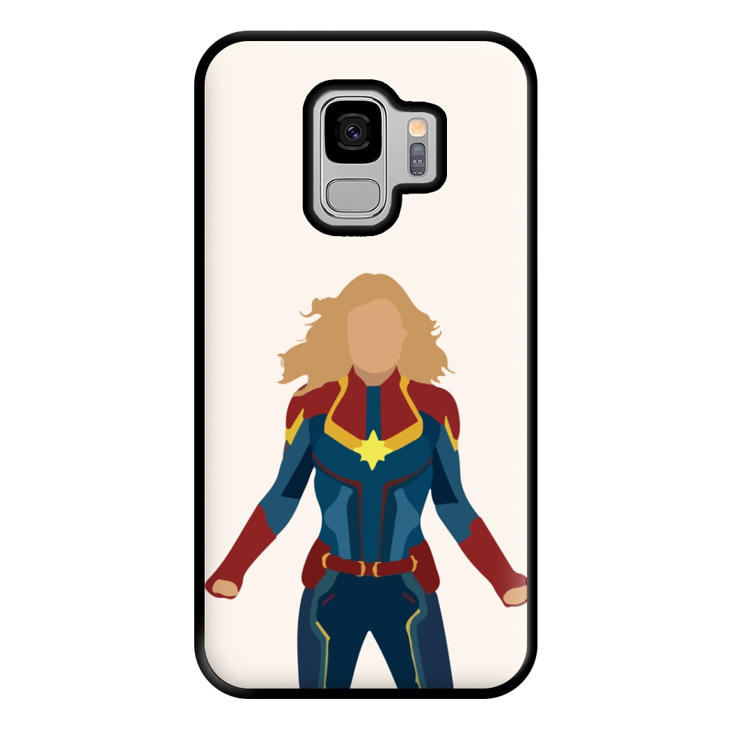 Captain Marvel Phone Case for Galaxy S9 Plus