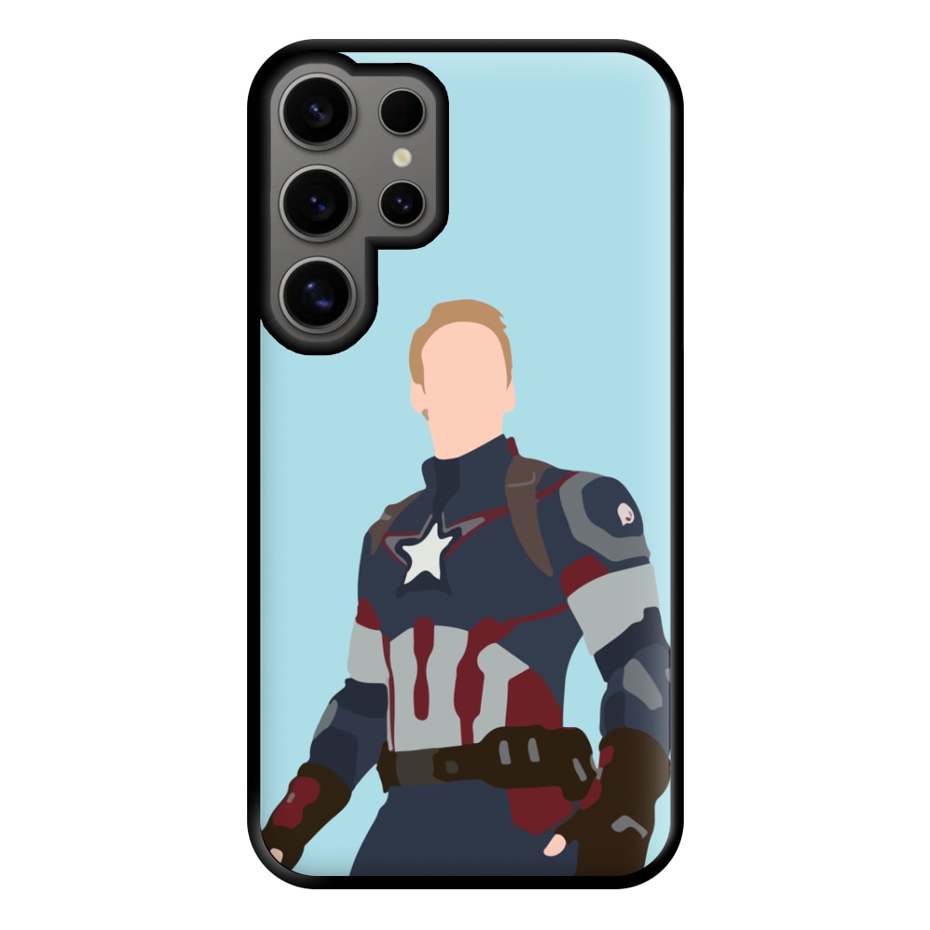 Captain America Phone Case for Galaxy S24 Ultra