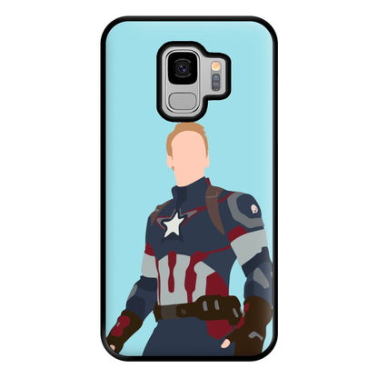 Captain America Phone Case for Galaxy S9 Plus