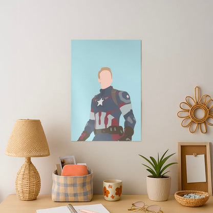 Captain America Art Print