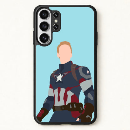 Captain America Phone Case for Galaxy S26 Ultra