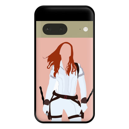 Black Widow Phone Case for Google Pixel 7a