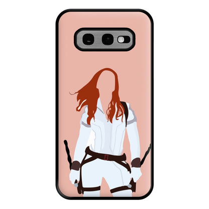 Black Widow Phone Case for Galaxy S10e