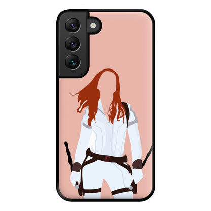 Black Widow Phone Case for Galaxy S22 Plus