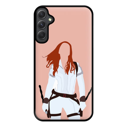 Black Widow Phone Case for Galaxy A34