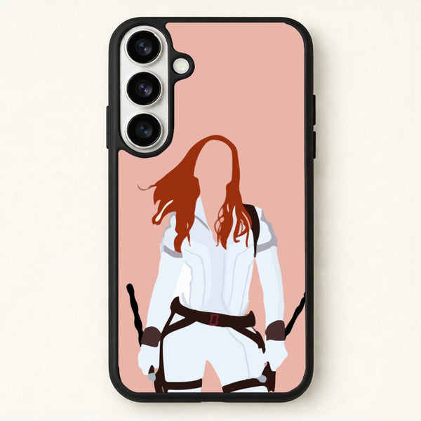 Black Widow Phone Case for Galaxy S26 Plus