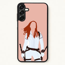 Black Widow Phone Case for Galaxy A57