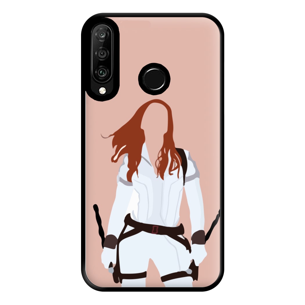 Black Widow Phone Case for Huawei P30 Lite