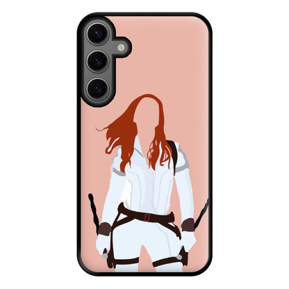 Black Widow Phone Case for Galaxy S23FE