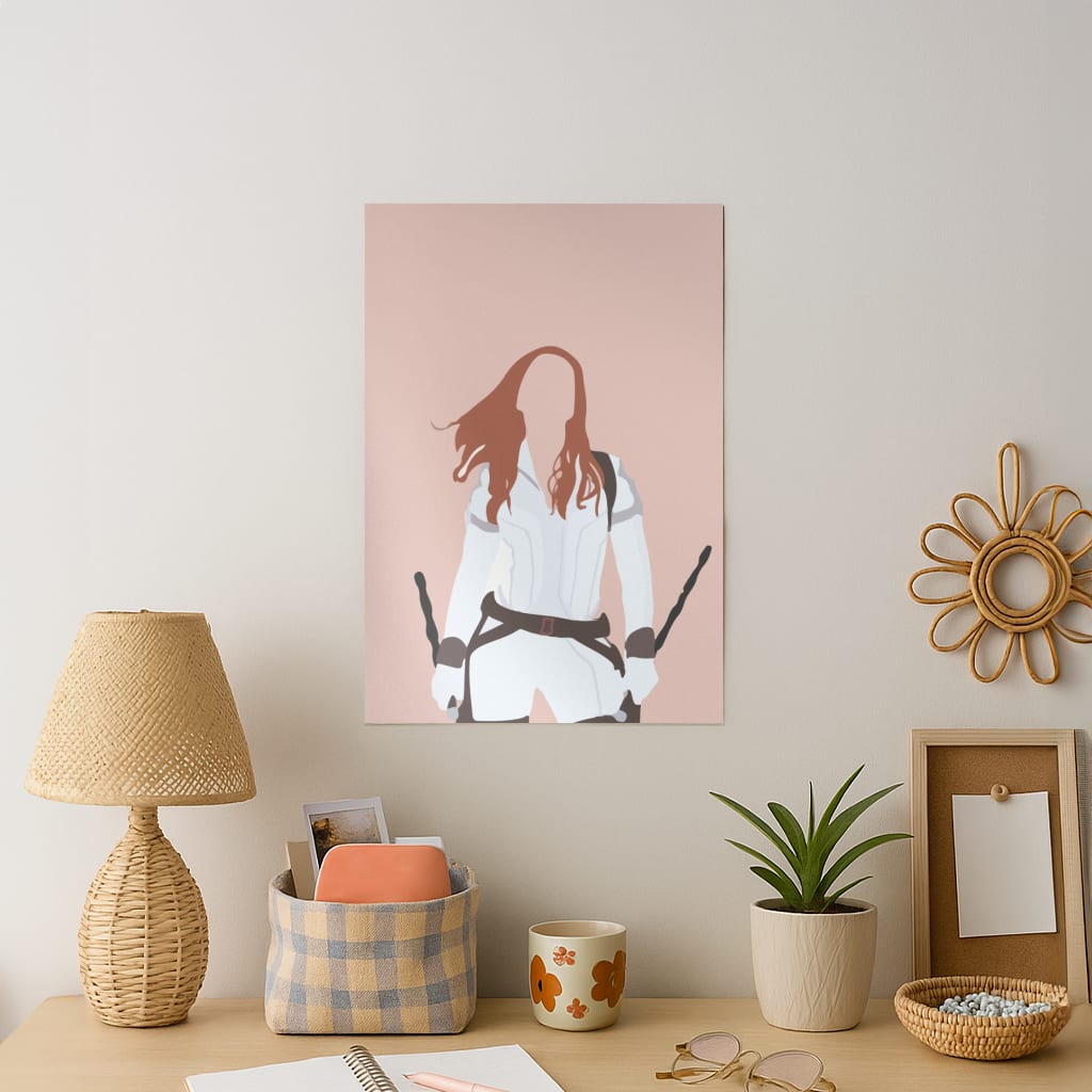Black Widow Art Print