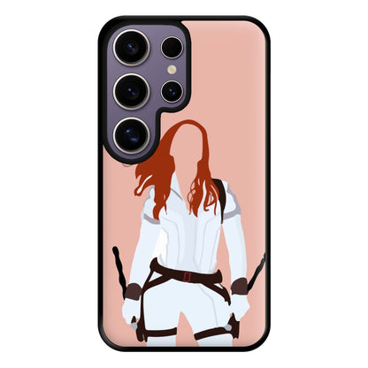 Black Widow Phone Case for Galaxy S25 Ultra