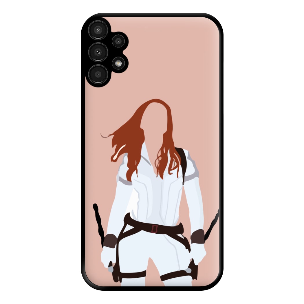 Black Widow Phone Case for Galaxy A13