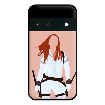 Black Widow Phone Case for Google Pixel 6a