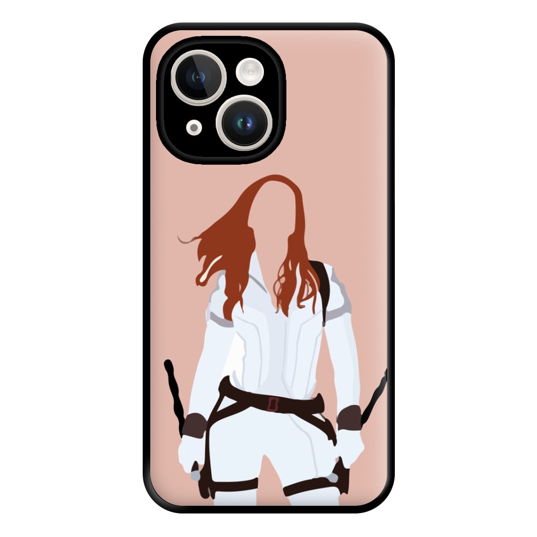 Black Widow Phone Case for iPhone 14 Plus