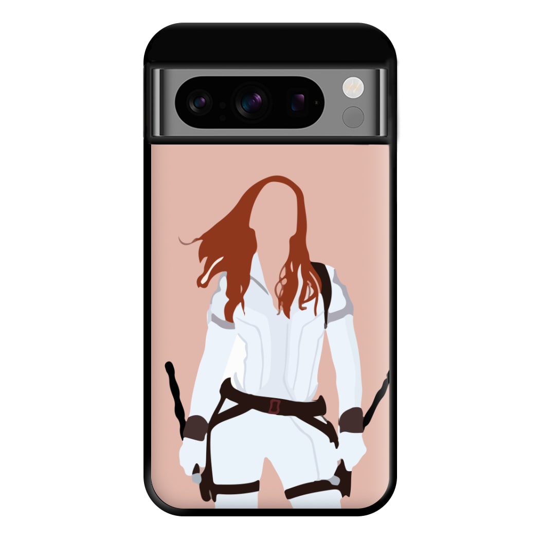 Black Widow Phone Case for Google Pixel 8 Pro