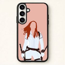 Black Widow Phone Case for Galaxy S26