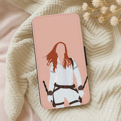 Black Widow Wallet Phone Case