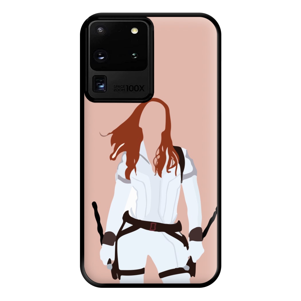 Black Widow Phone Case for Galaxy S20 Ultra