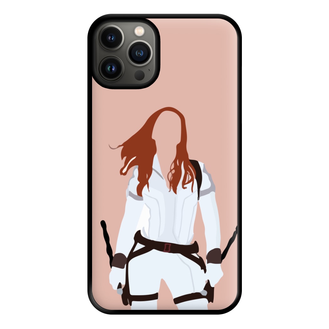 Black Widow Phone Case for iPhone 13