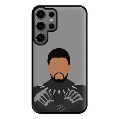 Black Panther Phone Case for Galaxy S24 Ultra