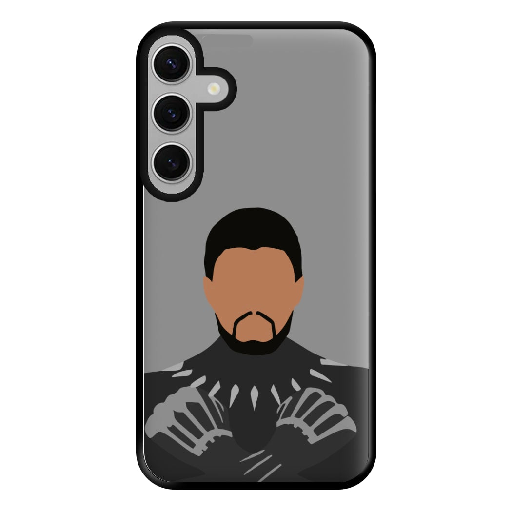 Black Panther Phone Case for Galaxy S24FE