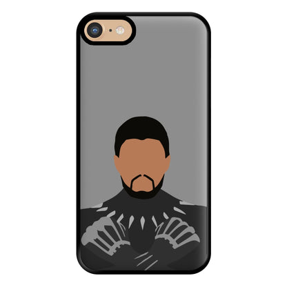 Black Panther Phone Case for iPhone 6 / 7 / 8 / SE