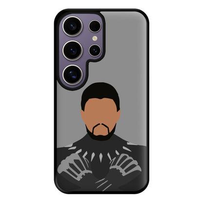 Black Panther Phone Case for Galaxy S25 Ultra