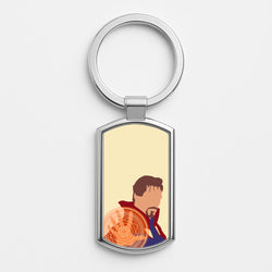 Strange Silver Keyring