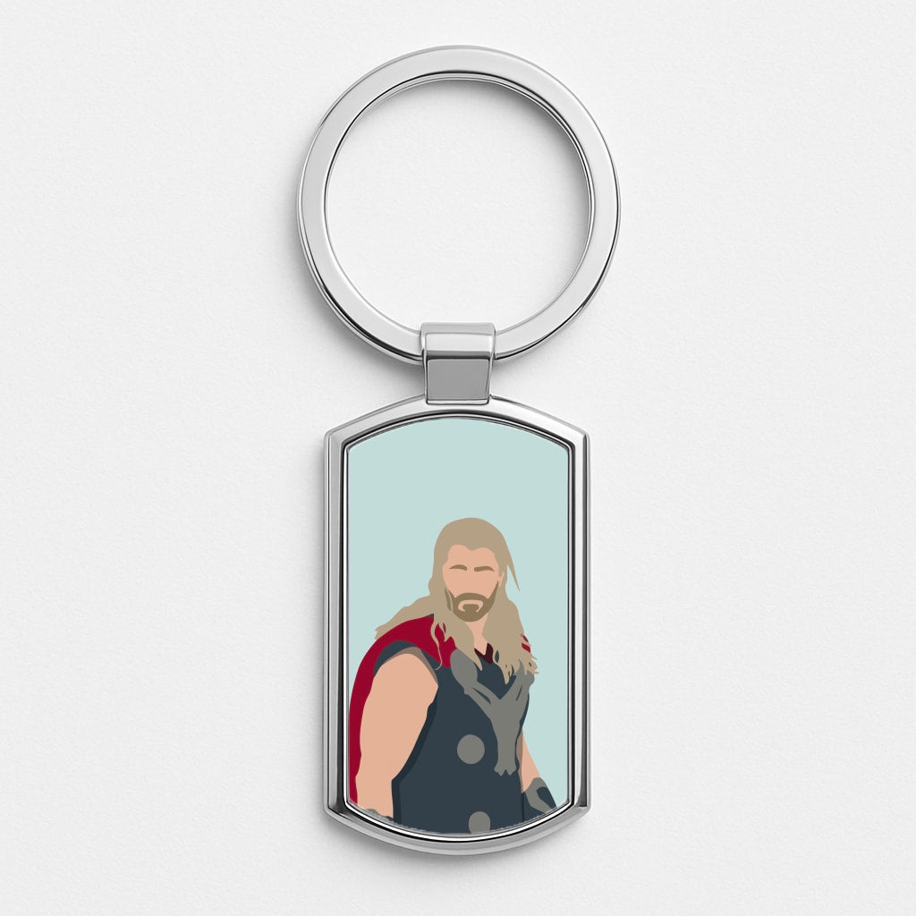 Thor Silver Keyring