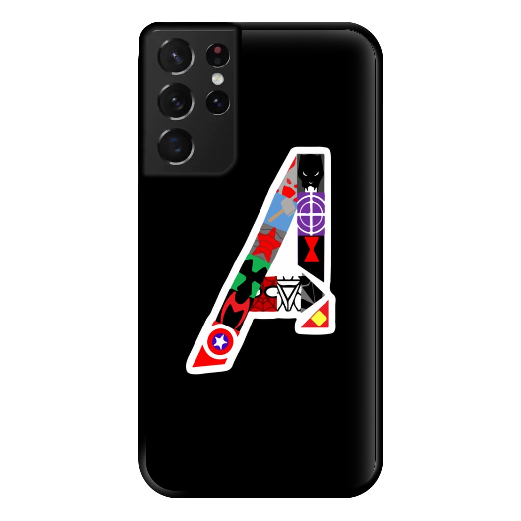 Avengers Logo - Marvel Phone Case for Galaxy S21 Ultra