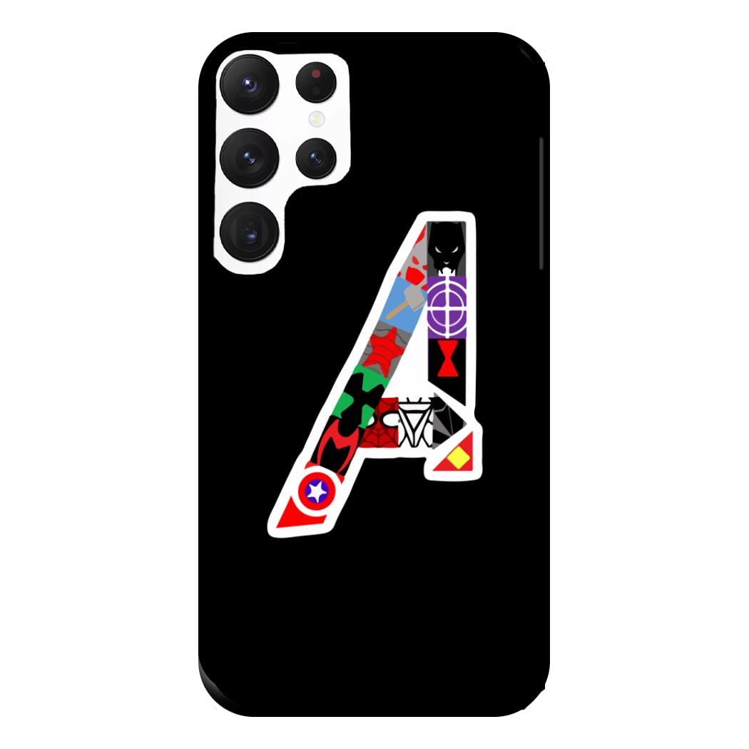 Avengers Logo - Marvel Phone Case for Galaxy S22 Ultra