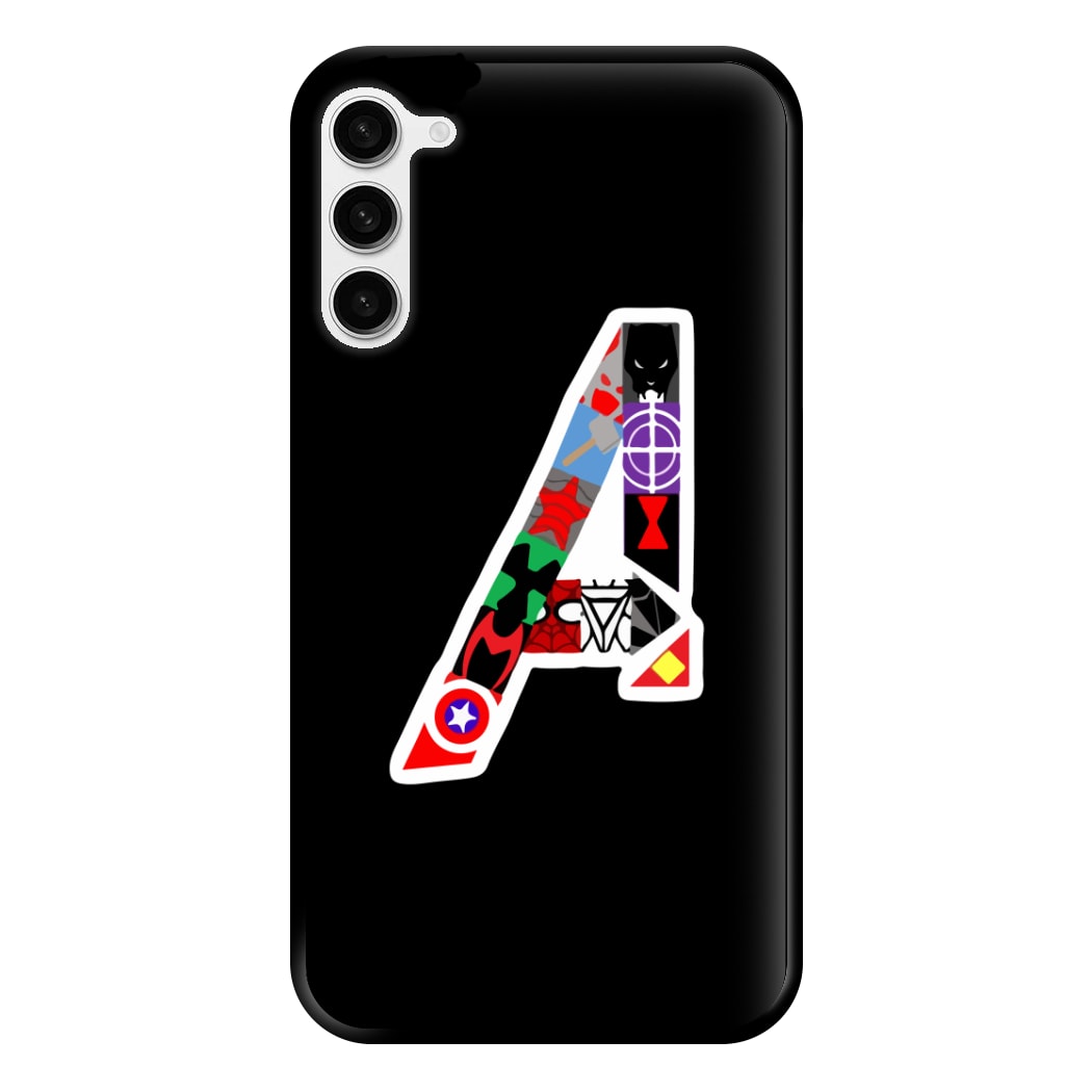 Avengers Logo - Marvel Phone Case for Galaxy S23 Plus