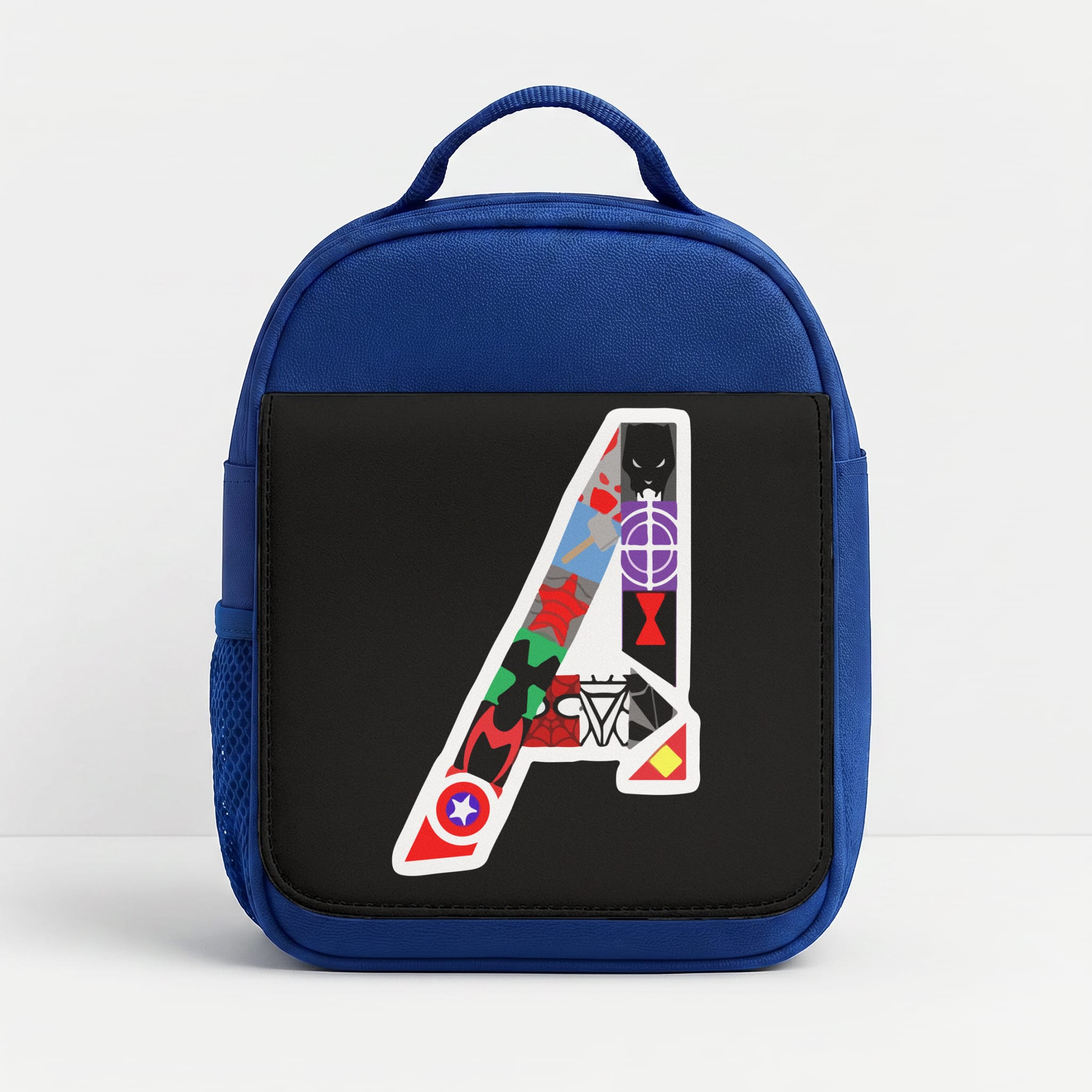 Avengers Logo - Marvel Lunchbox - Blue