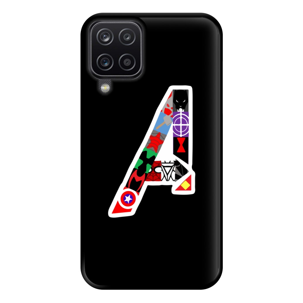 Avengers Logo - Marvel Phone Case for Galaxy A12