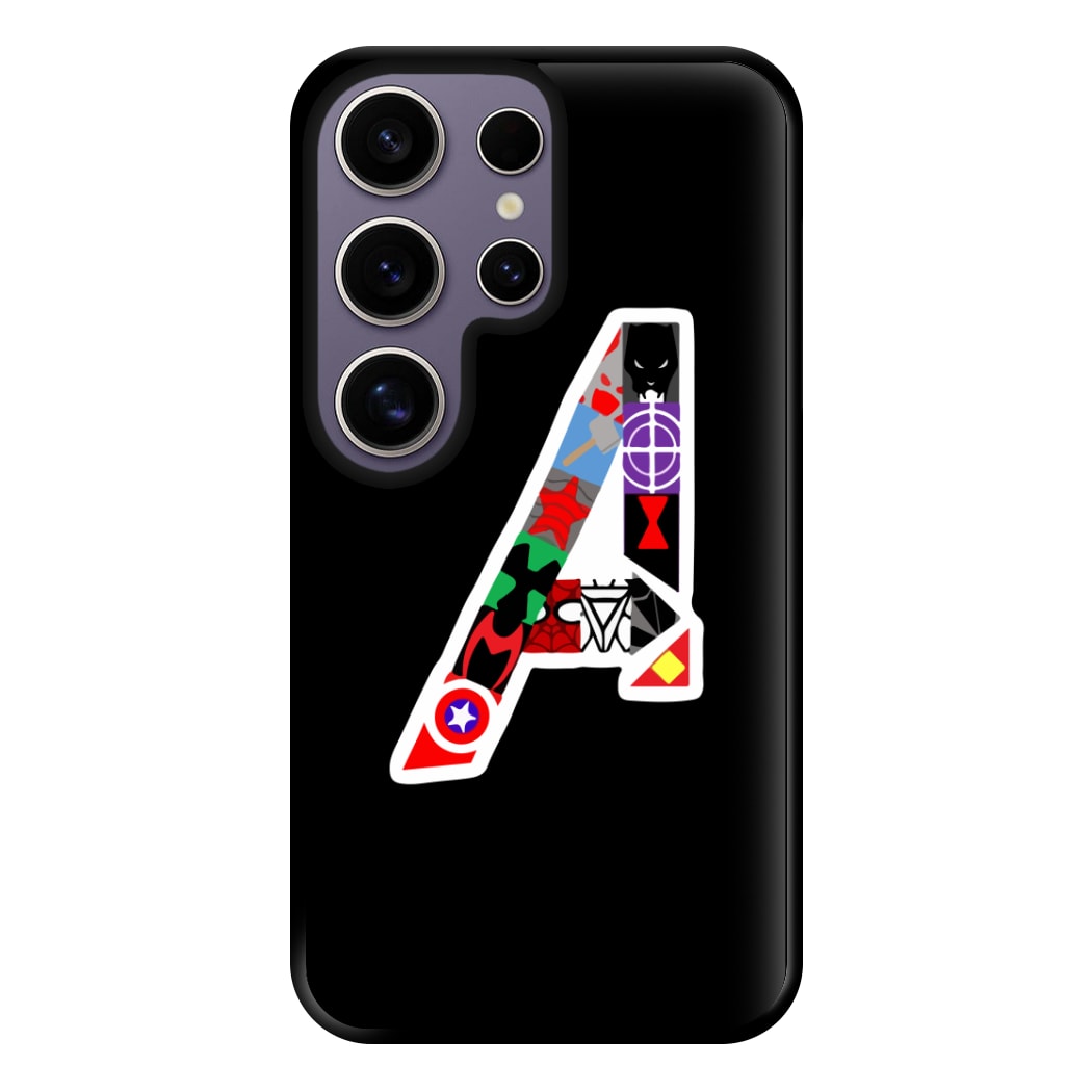 Avengers Logo - Marvel Phone Case for Galaxy S25 Ultra