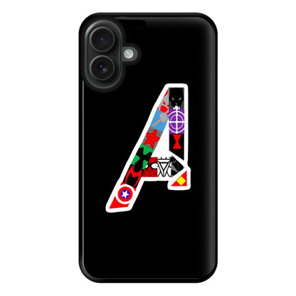 Avengers Logo - Marvel Phone Case for iPhone 16 Plus