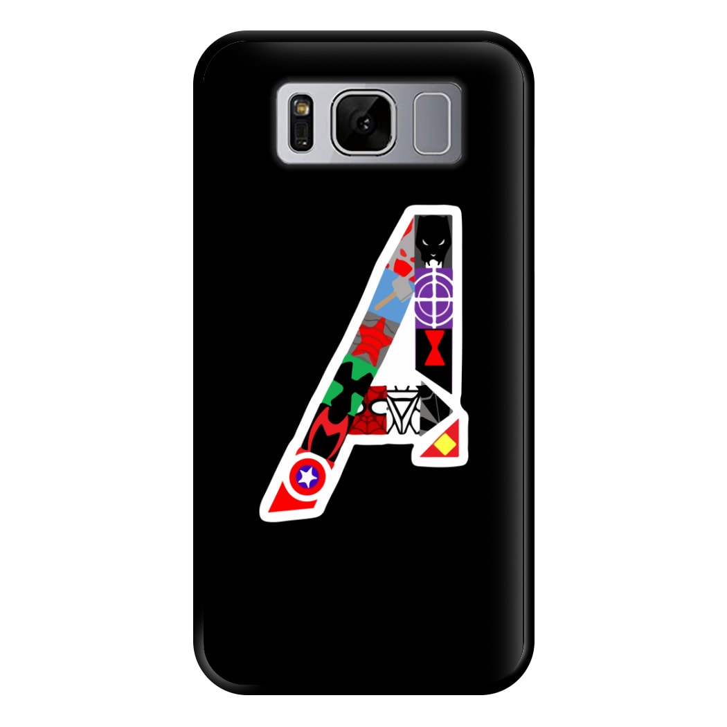 Avengers Logo - Marvel Phone Case for Galaxy S8 Plus