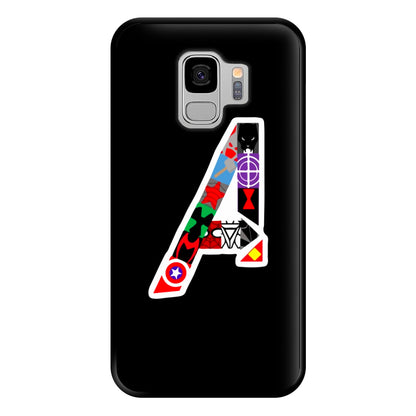 Avengers Logo - Marvel Phone Case for Galaxy S9 Plus