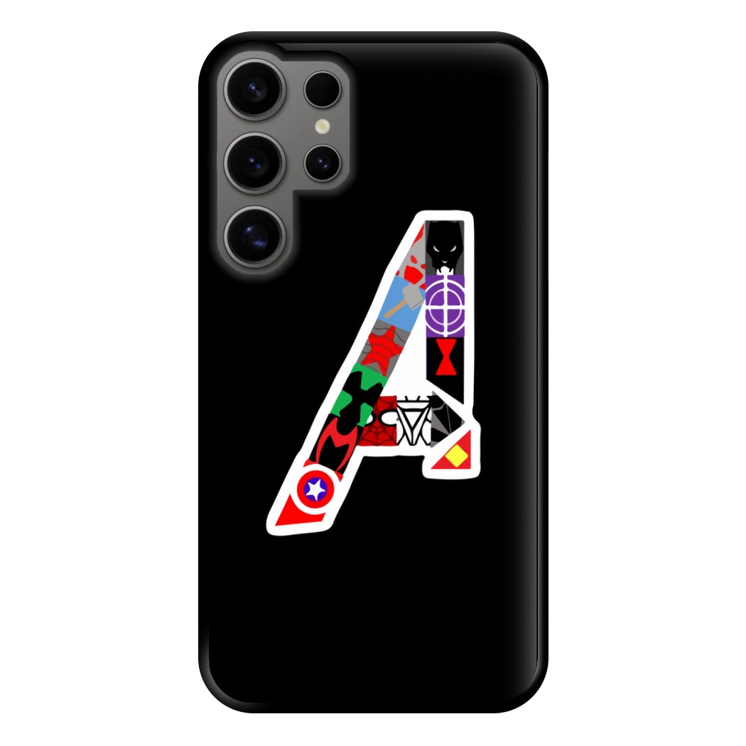 Avengers Logo - Marvel Phone Case for Galaxy S24 Ultra