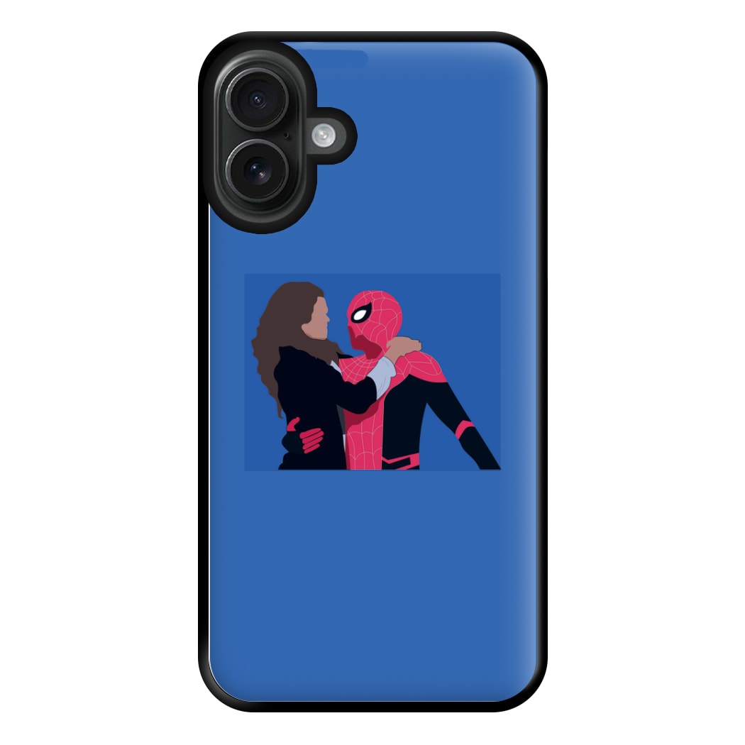 Tom Holland and Zendaya Phone Case for iPhone 16 Plus