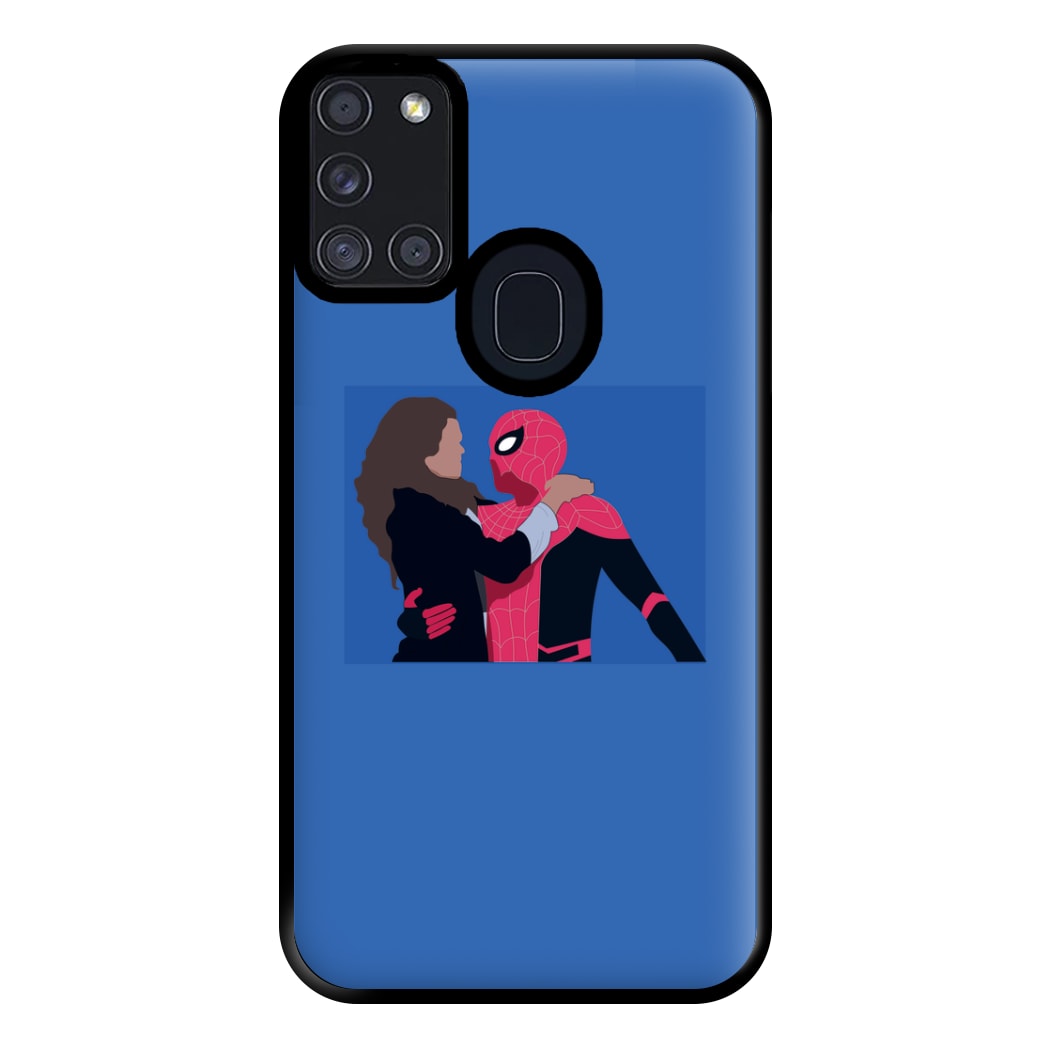 Tom Holland and Zendaya Phone Case for Galaxy A21s