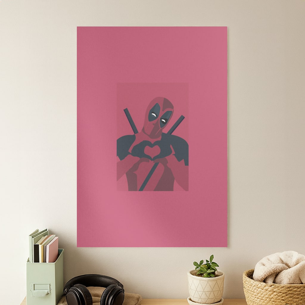 DP heart Poster