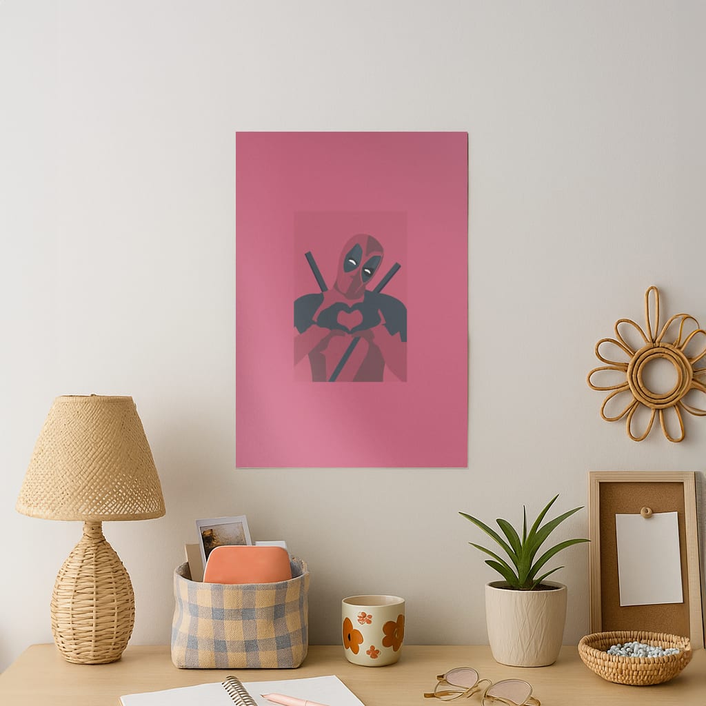DP heart Art Print