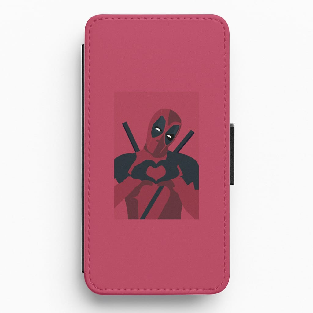 DP heart Flip / Wallet Phone Case