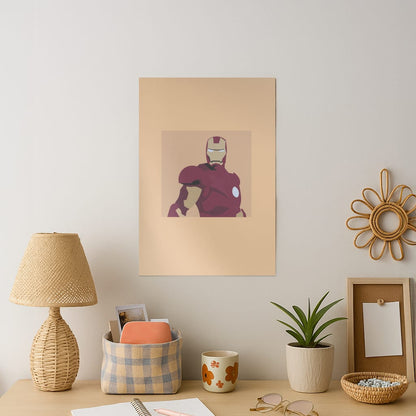 Iron man mask Art Print