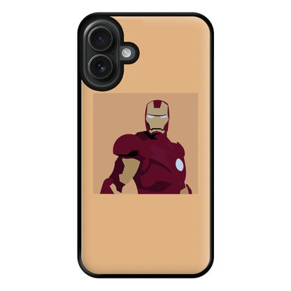 Iron man mask Phone Case for iPhone 16 Plus